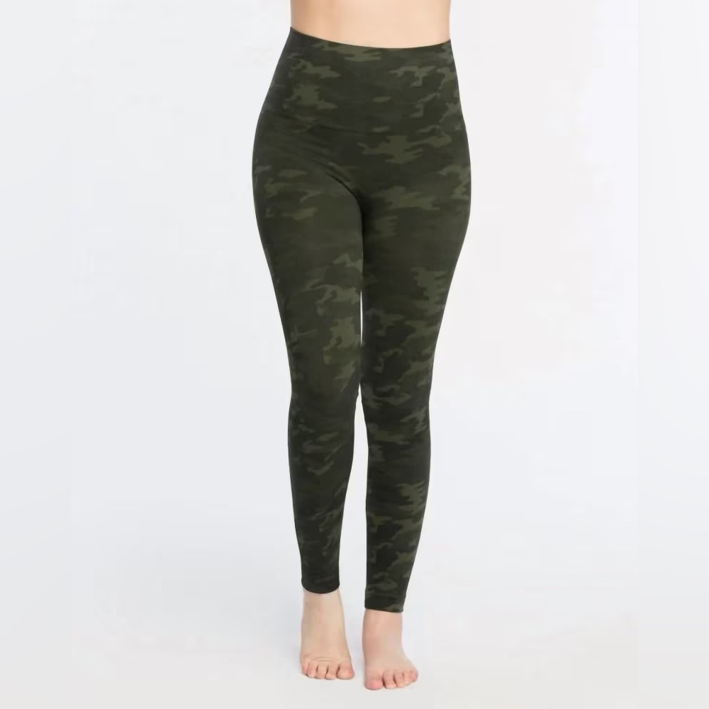 Spanx Camo green look at me now leggings